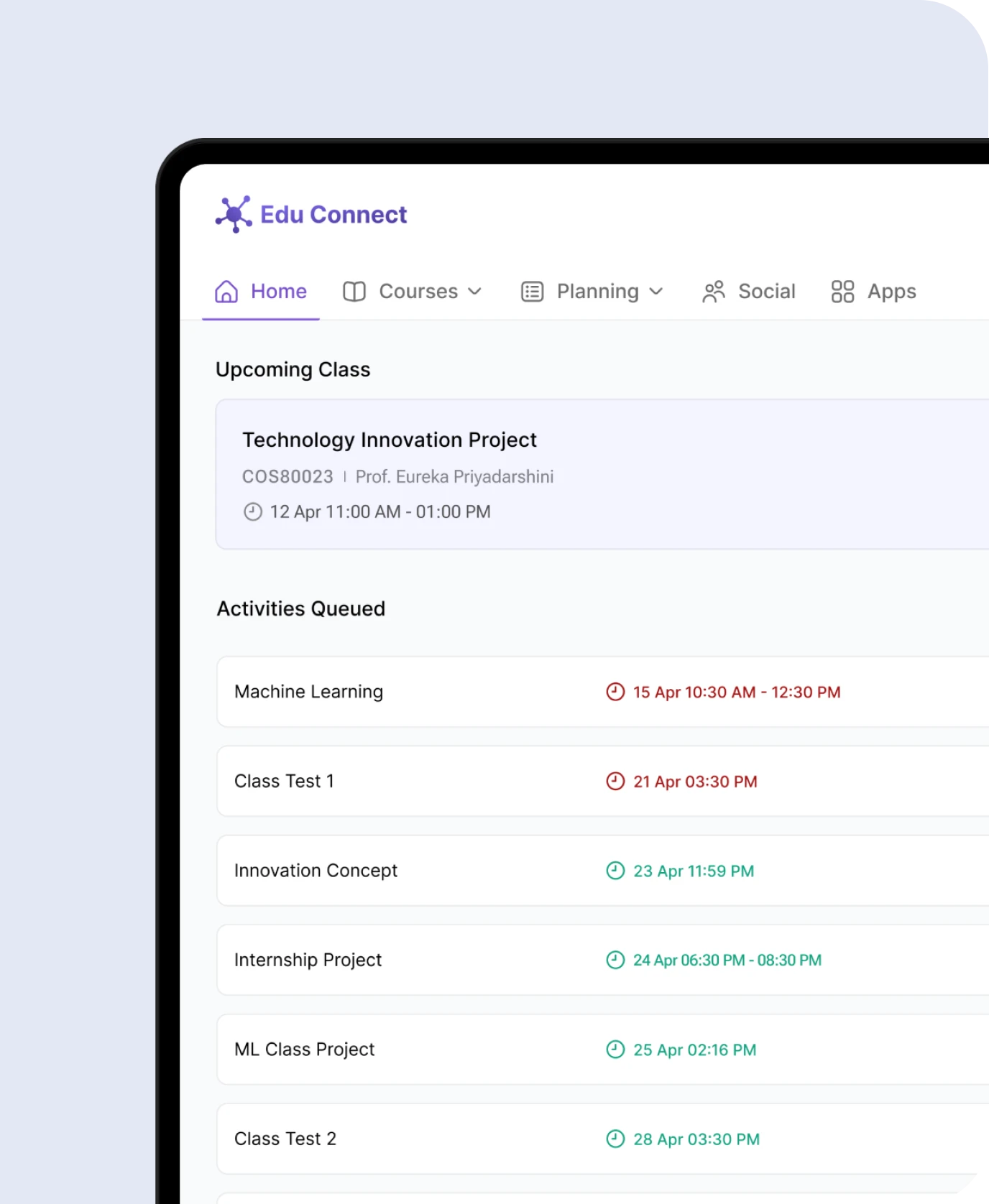 Edu Connect Institutions - Enhancing digital learning and academic collaboration
