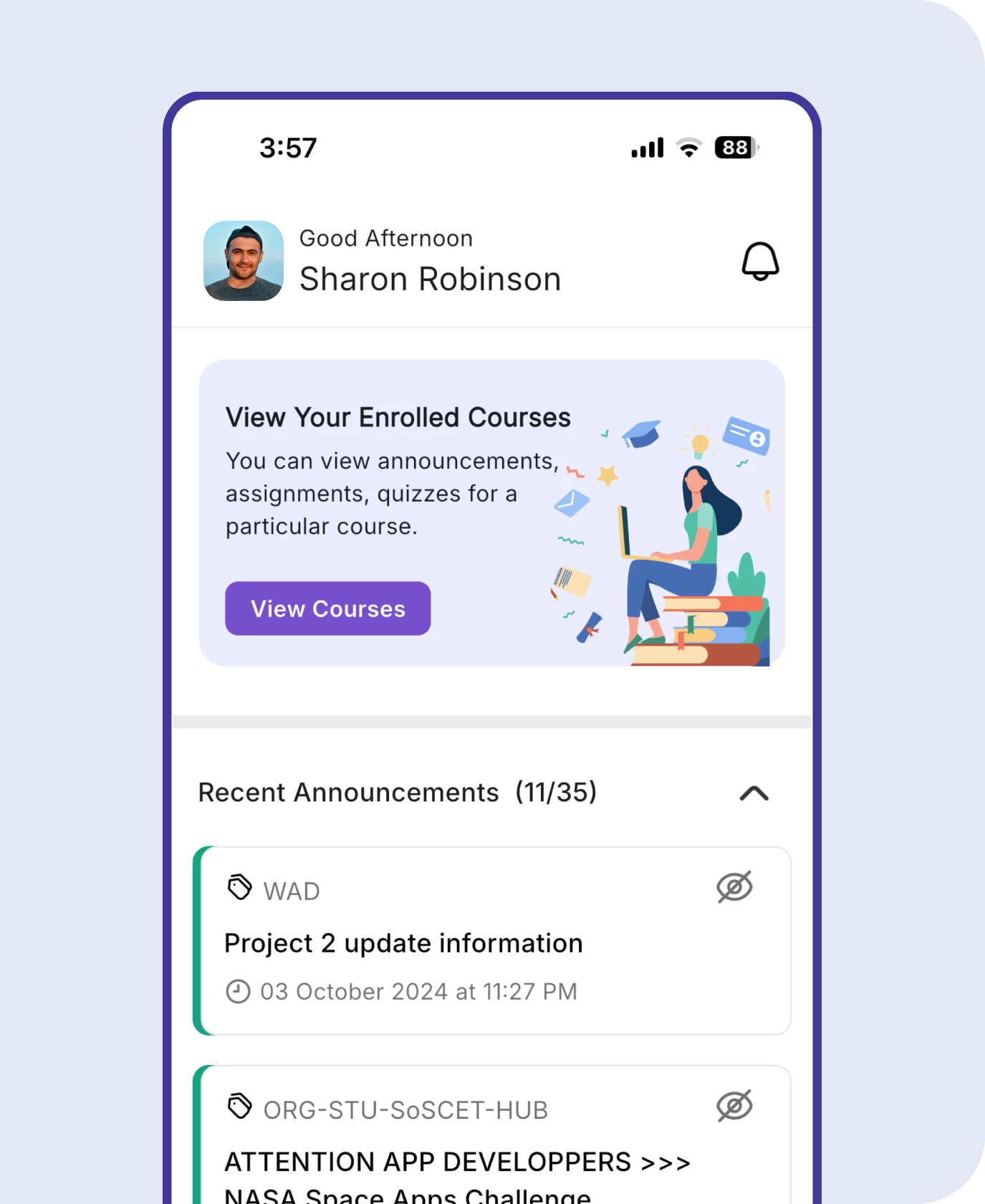 Edu Connect Student - A seamless online learning platform for students